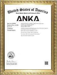 Trademark registration certificate