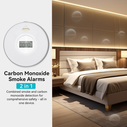 2 in 1 smoke and co alarm