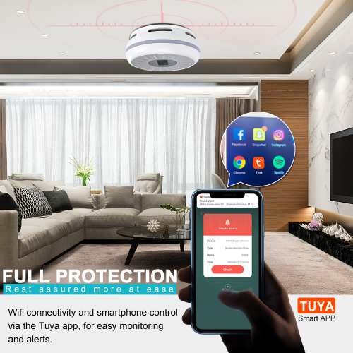 WIFI Smoke and carbon monoxide alarm