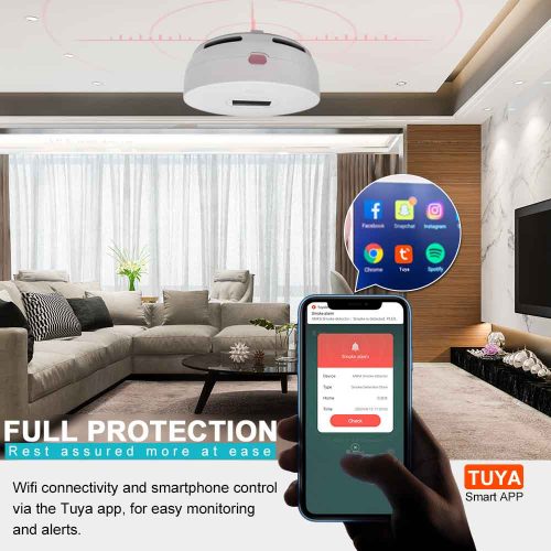 wifi smart smoke and co alarm
