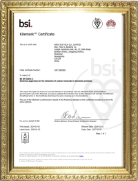 BSI EN50291 certification