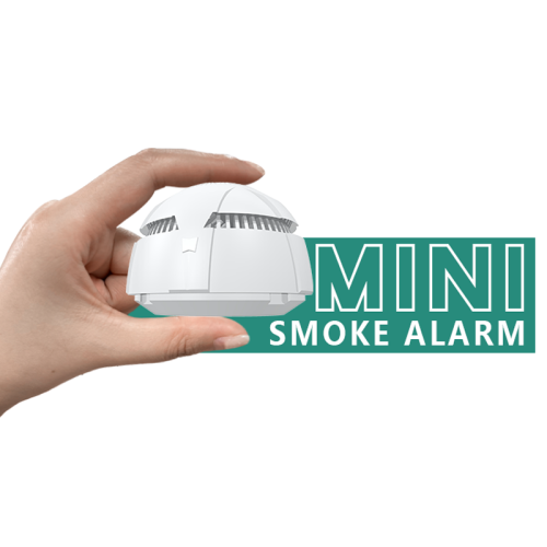 mini size smoke alarm