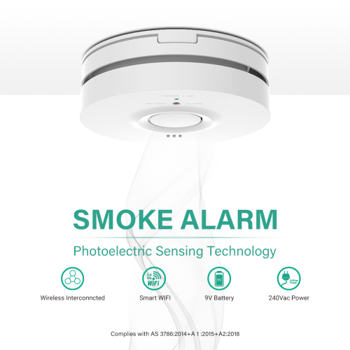 240v smoke alarm